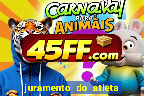juramento do atleta jogos internos